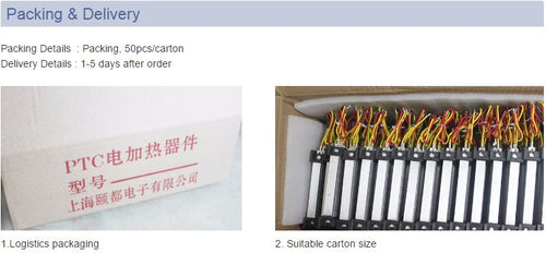 PTC Ceramic Air Heater - Conductive Type